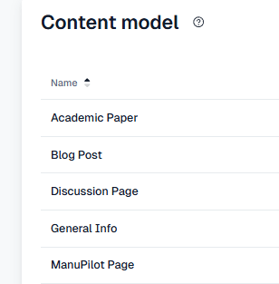 Contentful CMS example