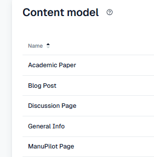 Contentful CMS example